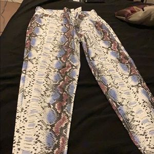 Leopard pants(never worn )